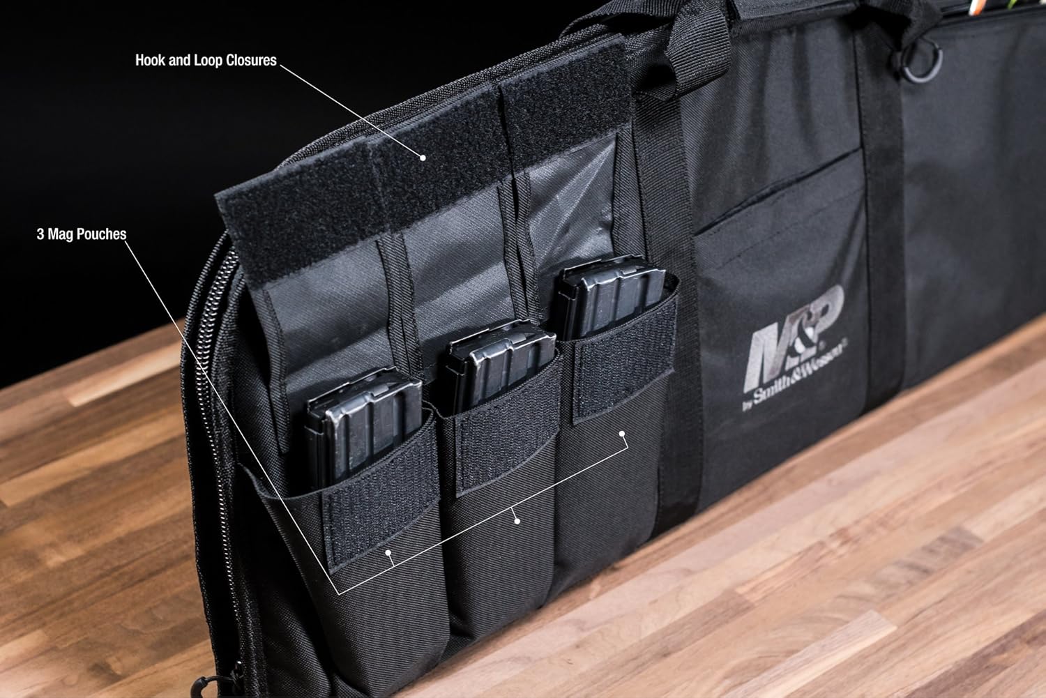 M&P by Smith & Wesson Duty Series Gun Case Padded Tactical Rifle Bag for Hunting Shooting Range Sports Storage and Transport : Sports & Outdoors