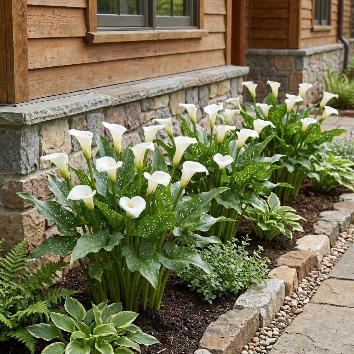 5 Gros Bulbes Lys Calla White Passion - Fleurs Blanches Hollandaises Premium Pour Jardin