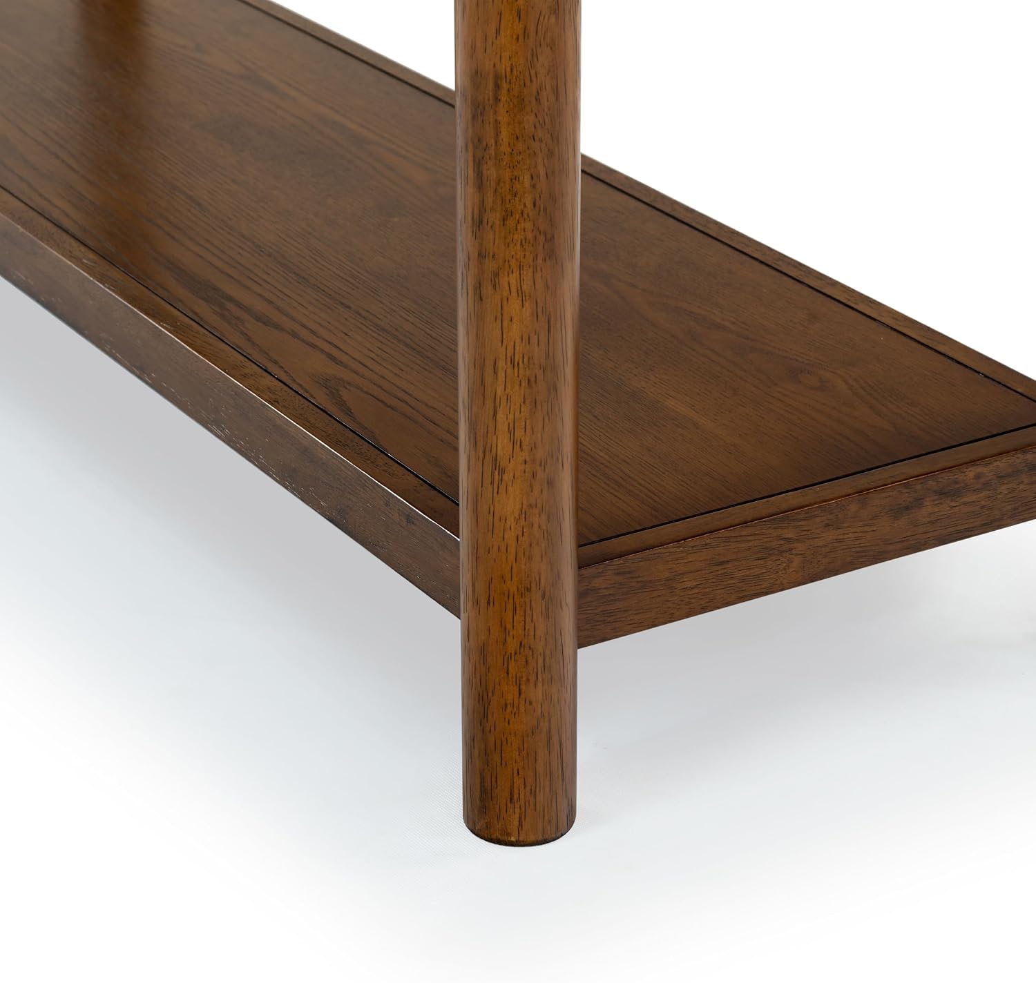 SAFAVIEH Couture Collection Jaylessa Medium Oak 2-Drawer Console Table