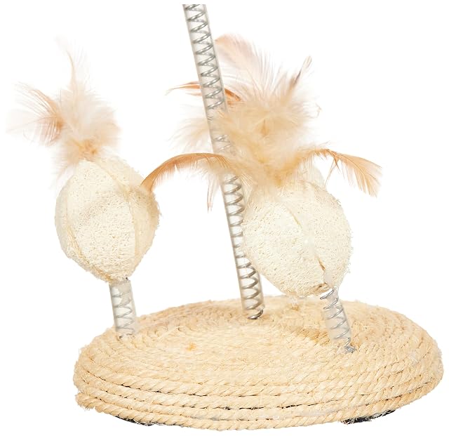 Foto 4 de 4 de TRIXIE Juguete sobre muelles, con sisal, ø15x30 cm
