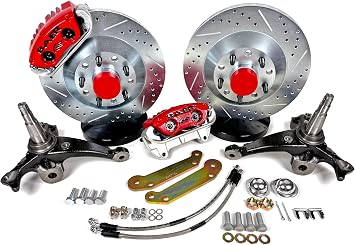 Baer Brakes - 13" Clsc Brake Sys Frt Red 78-88 G-Body 4301656R