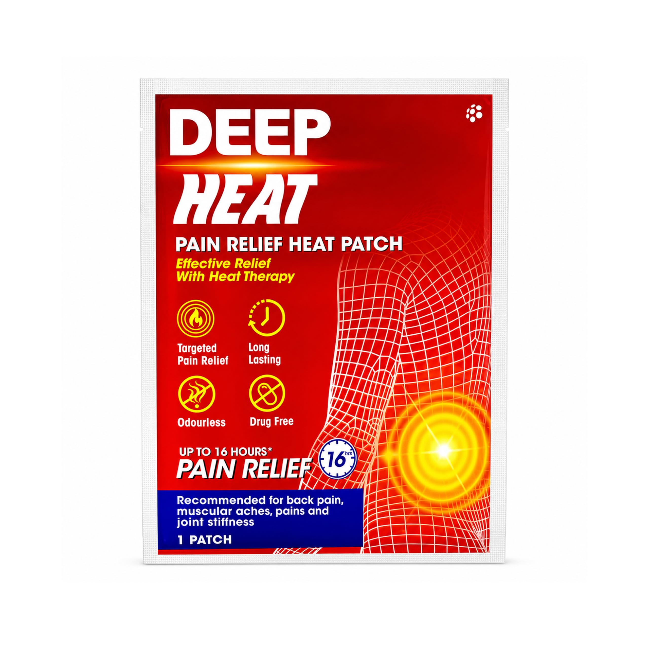 Deep Heat Pain Relief Patch 1pc (Imported from UK)-image-40
