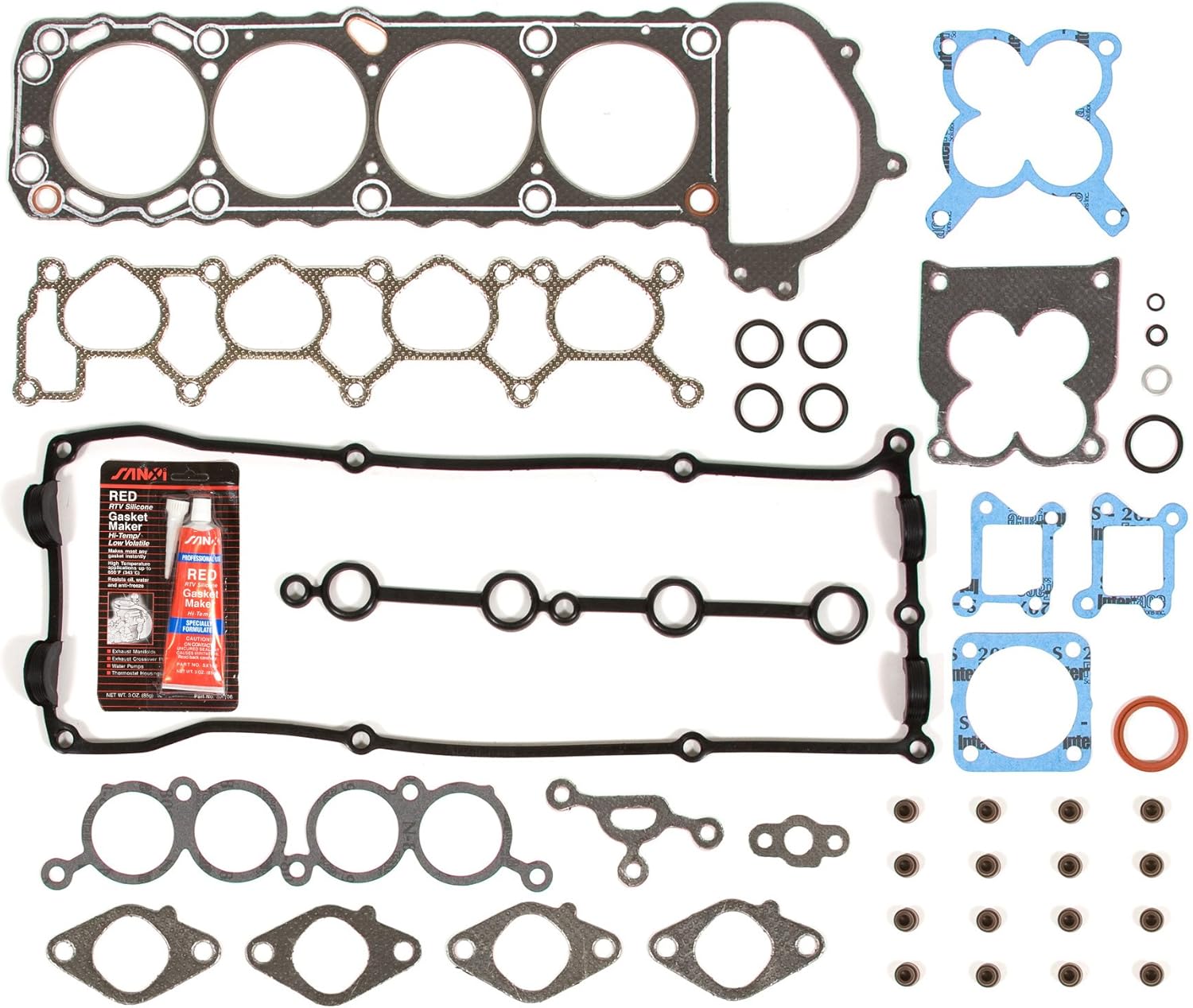 MA-4216905863 Head Gasket Set Compatible With/For 98-04 Nissan Xterra Frontier 2.4 DOHC 16V KA24DE