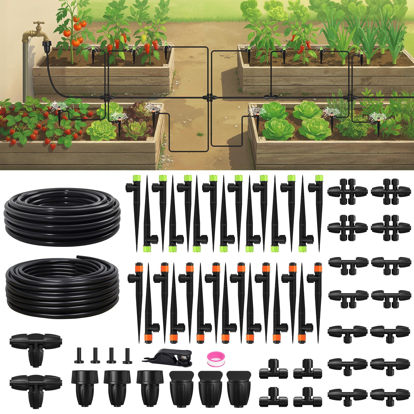 RAINPOINT Drip Irrigation System