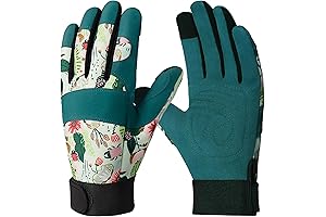Gardening Gloves & Protective Gear for Women: Breathable Leather Gloves with Touch Screen
