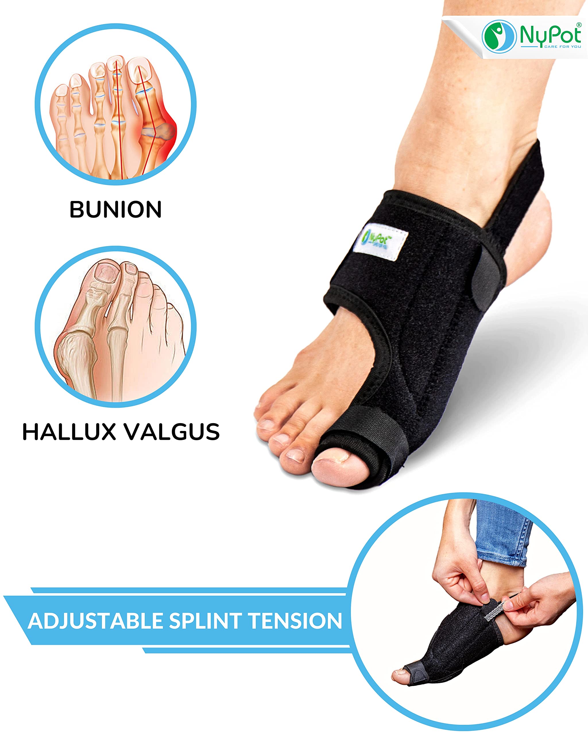 Buy NYPOT Bunion Corrector for Women & Men Premium Bunion Splint and