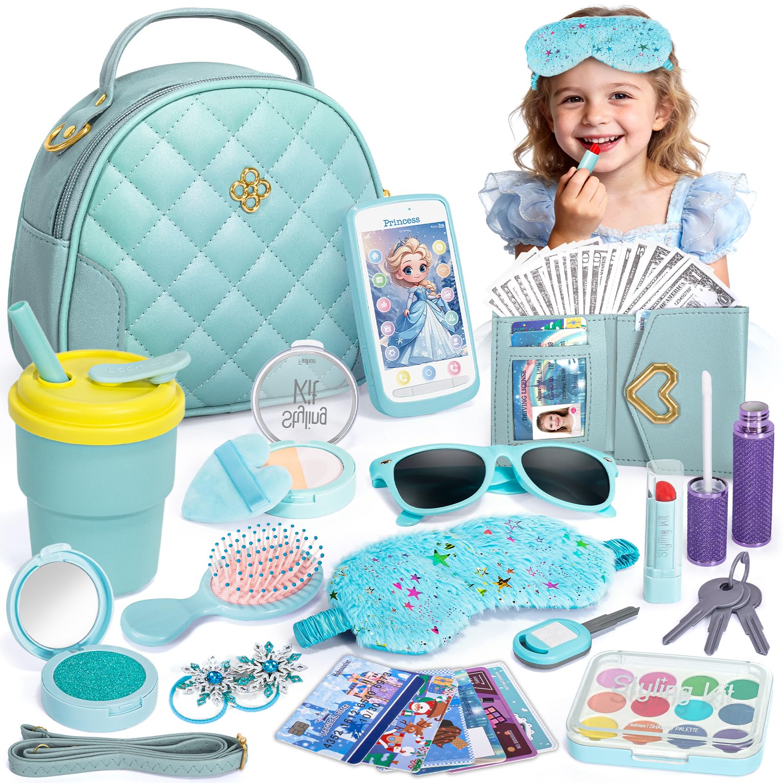 Amazon.com: Hohosunlar Toddler Purse for Girl Gift 3 4 5 6 7 8