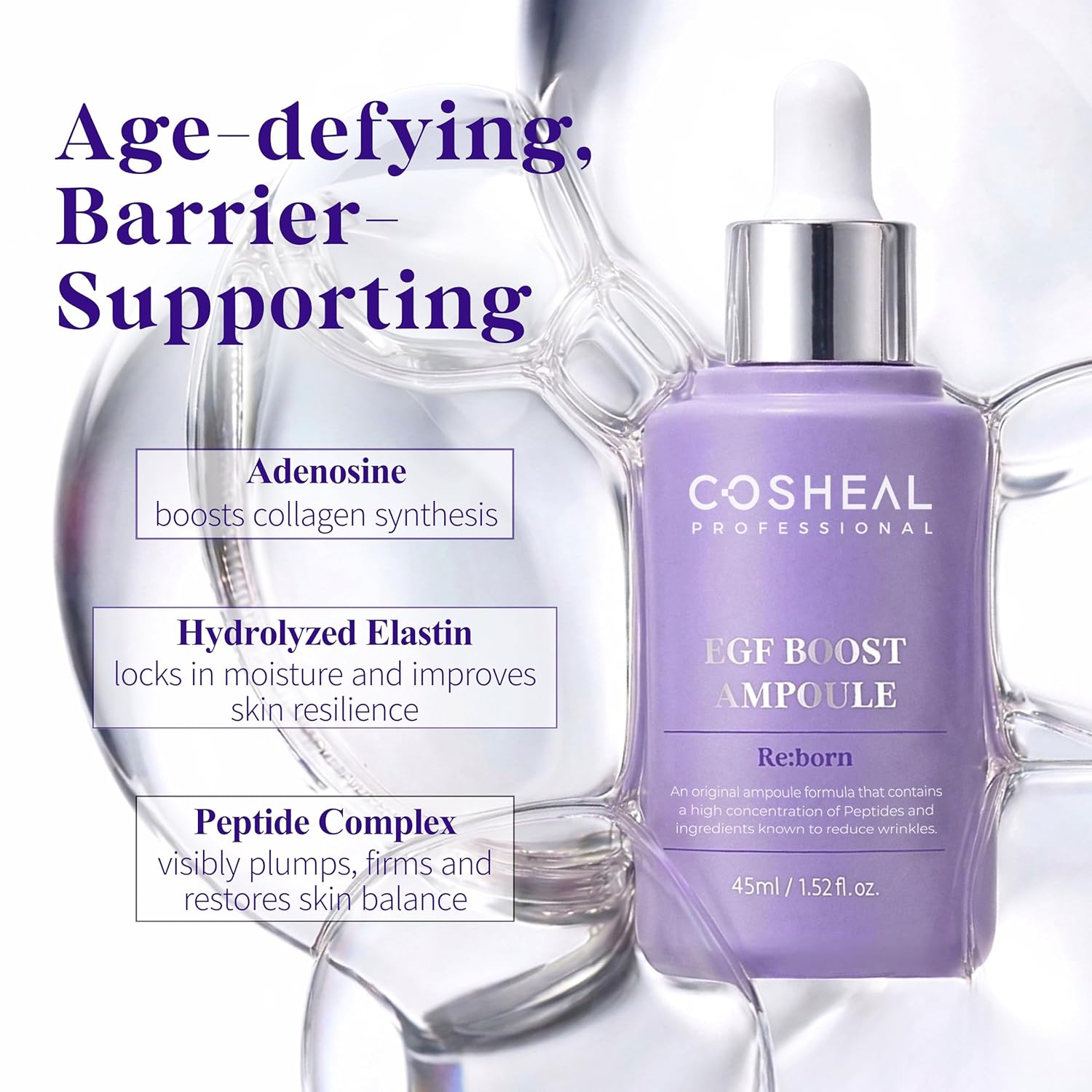 Anti-Aging Synergy in One Powerful Duo: EGF Boost Ampoule and Re’Perfect Cream