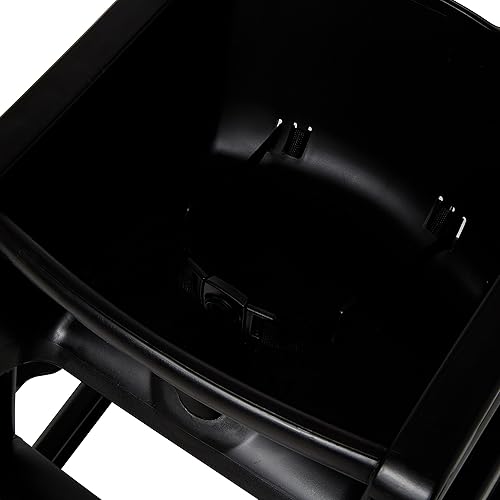Vista 5 de Rubbermaid Commercial Products - Sillas altas resistentes para bebés y niños pequeños, Negro