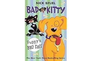 Bad Kitty: Puppy's Big Day (paperback black-and-white edition)