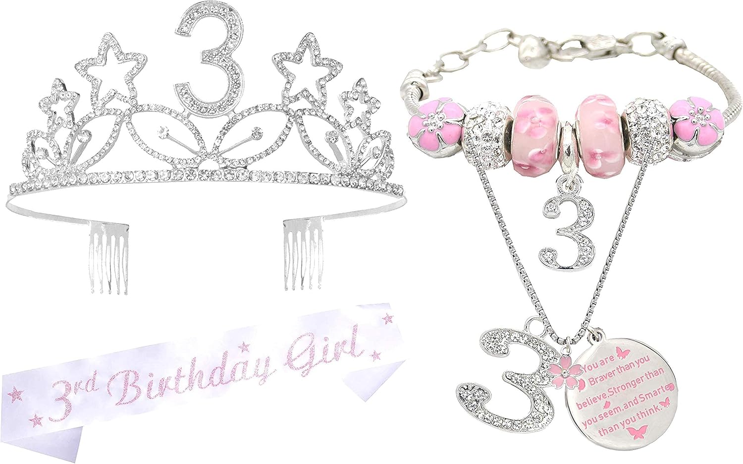 3rd Birthday Gifts for Girl, 3rd Birthday,3rd Birthday Girl, 3 Year Old Daughter