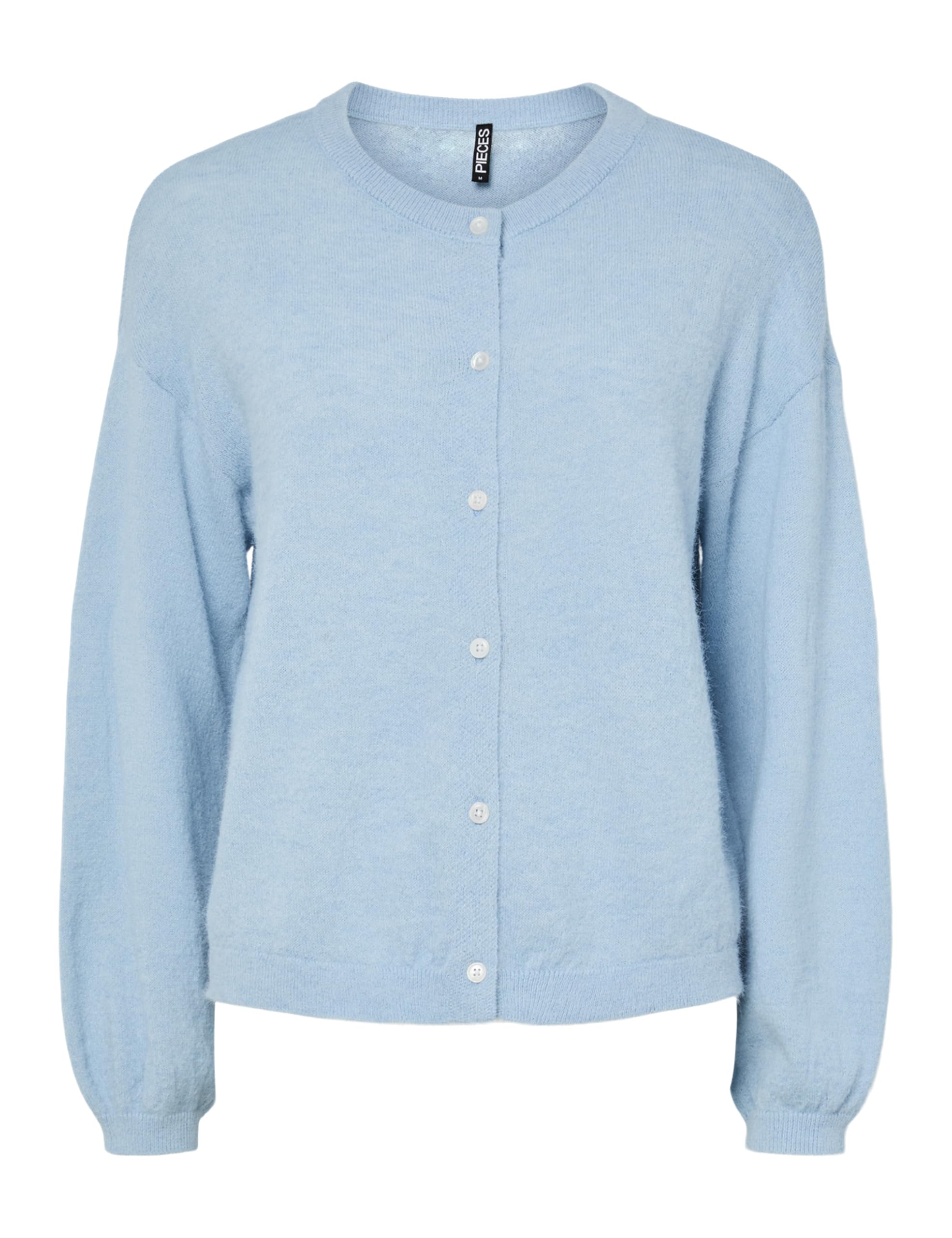 PIECES Damen Pcnaomi Ls O-Neck Knit Cardigan Noos Bc Pcnaomi Ls O-Neck Knit Cardigan Noos Bc (1er Pack)