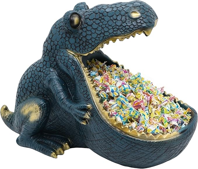 Dinosaur Key Rack Amazon.com | Dinosaur Key Holder Statues,Fun Animal Hippo Large Candy ...