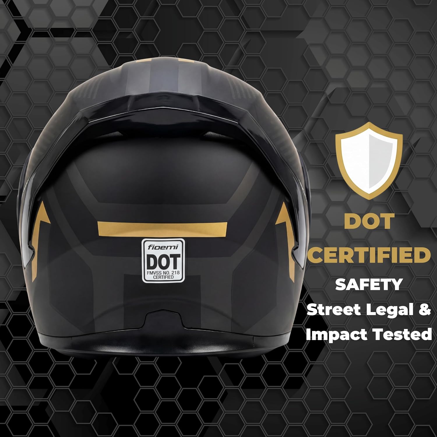 Modular Motorcycle Helmet, DOT Approved Full Face Flip Up Helmet with Dual Visor & Drop-Down Sun Visor, Anti-Fog Shield, Bluetooth Speaker Pockets, Ski Mask & Visor Bundle for Men Women