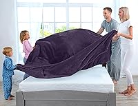 Vista 457 de Utopia Bedding - Manta de vellón de lujo, mullida, antiestática; manta de suave microfibra de 8.8 oz/yd² (300 g/m²) para cama; tamaño individual