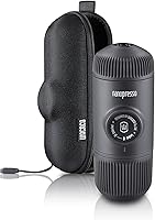 Vista 9 de WACACO Nanopresso Cafetera de Espresso Portátil con Funda, Mini Cafetera de Viaje, Perfecta para Camping, Viajes y Oficina (Elements Arctic Blue)