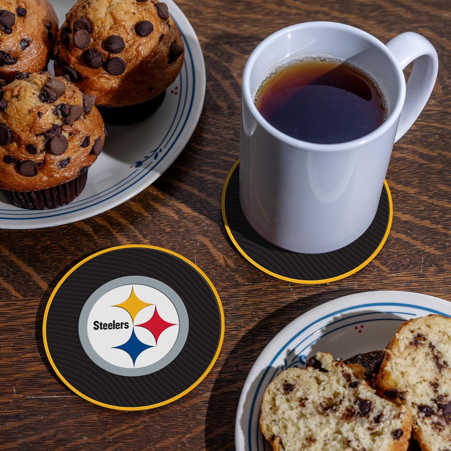 Rico Industries NFL Football Classic Favorites: PVC Coaster Set (4-Pack) - Image 3