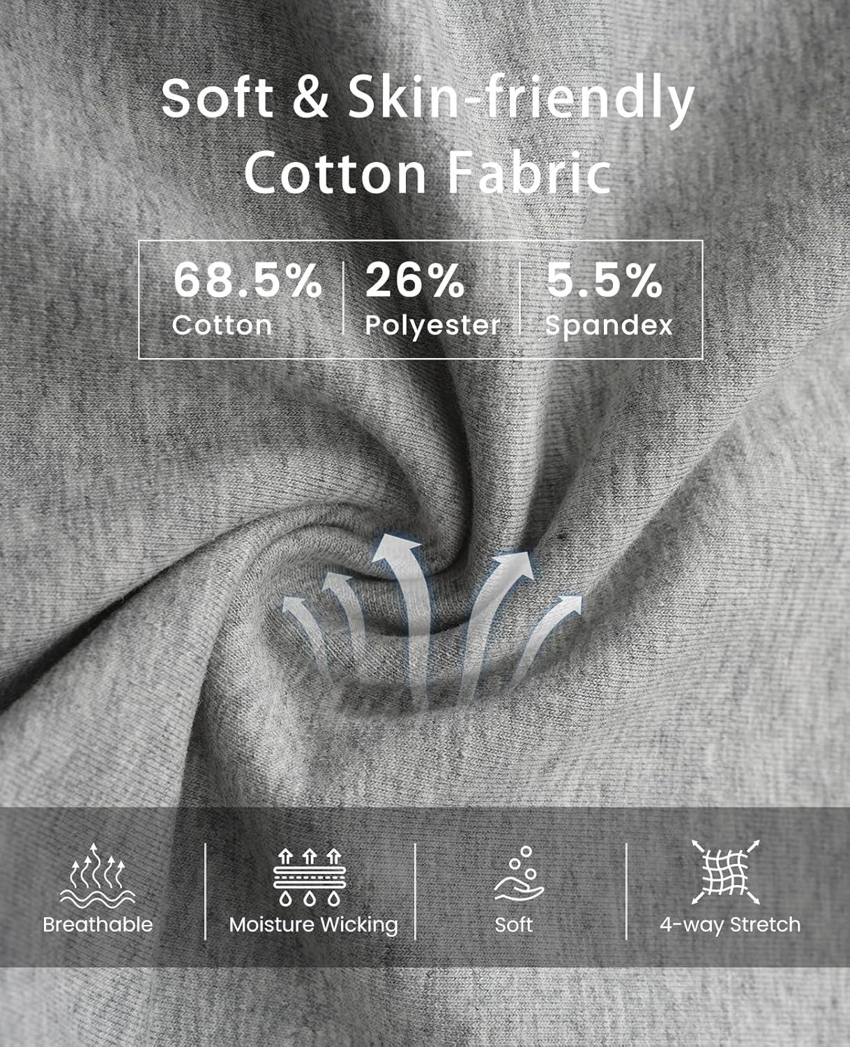 TTZ Mens Tall Sweatpants 34/36 Inseam Workout Pants for Tall Men - Image 5