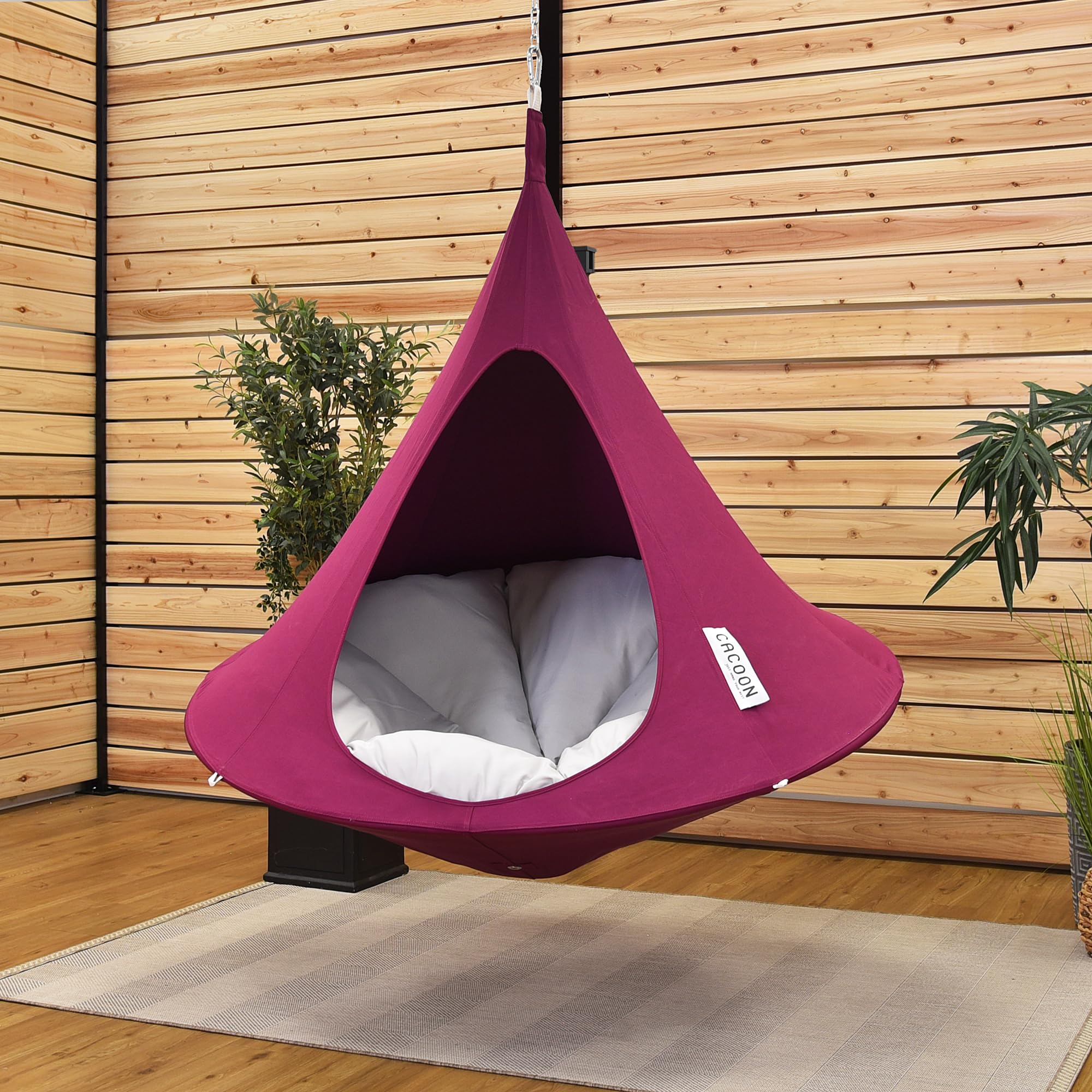 Amazon.com: Single Cacoon Hanging Chair – Cozy Indoor