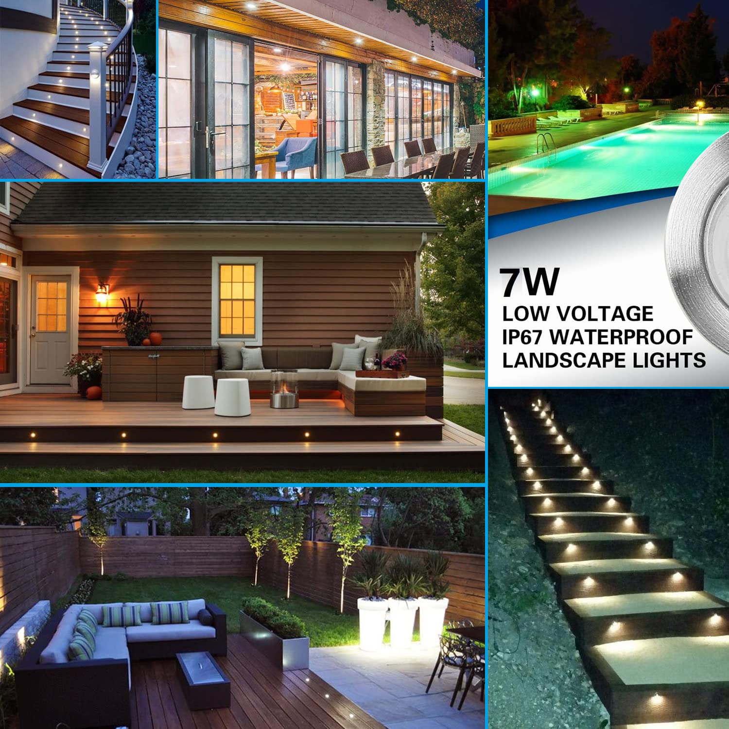 LED Bouwlamp 10 W - 3000K (warm wit) - IP67 waterdicht- Robuust -Crius