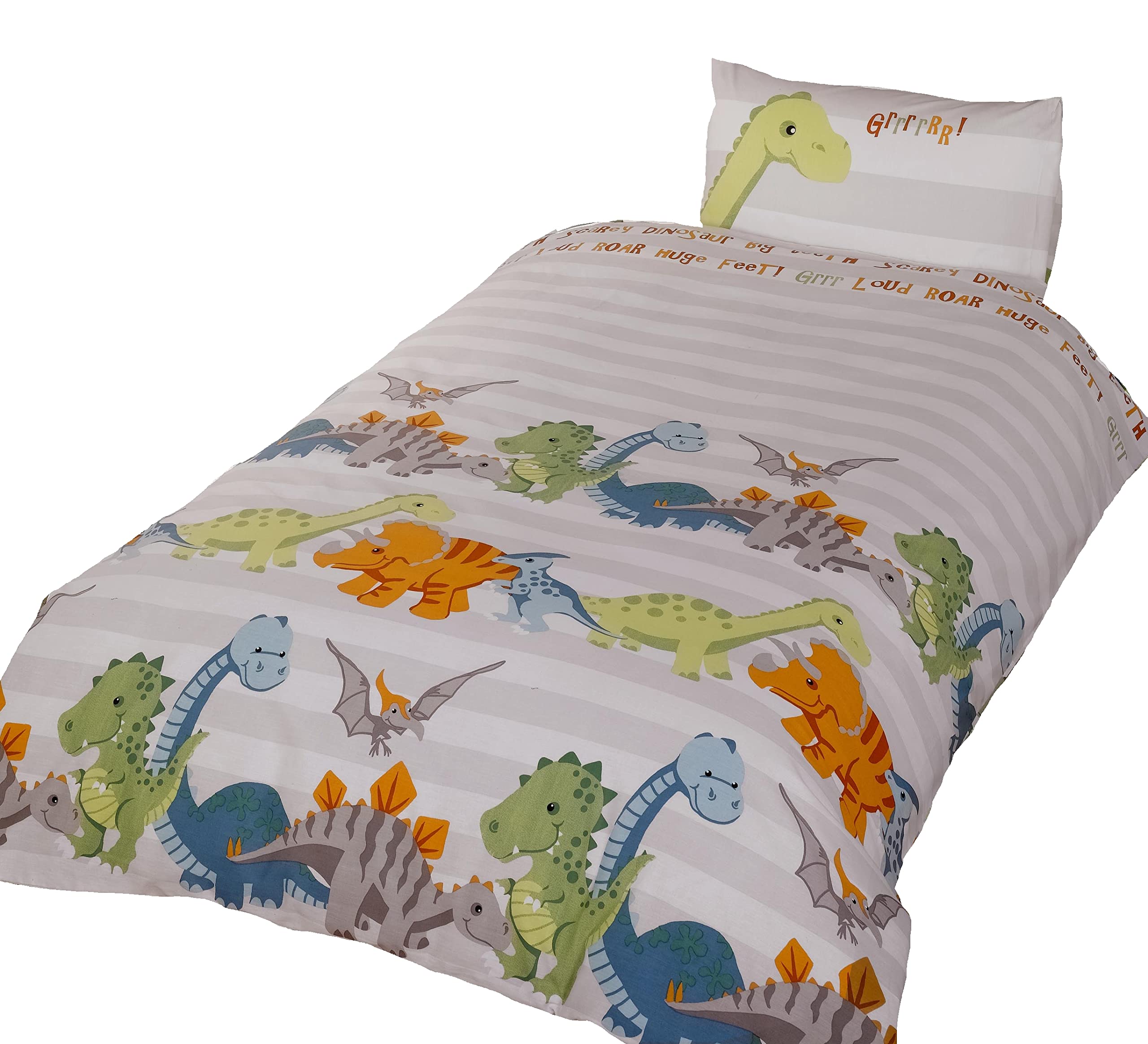 dinosaur single bed set