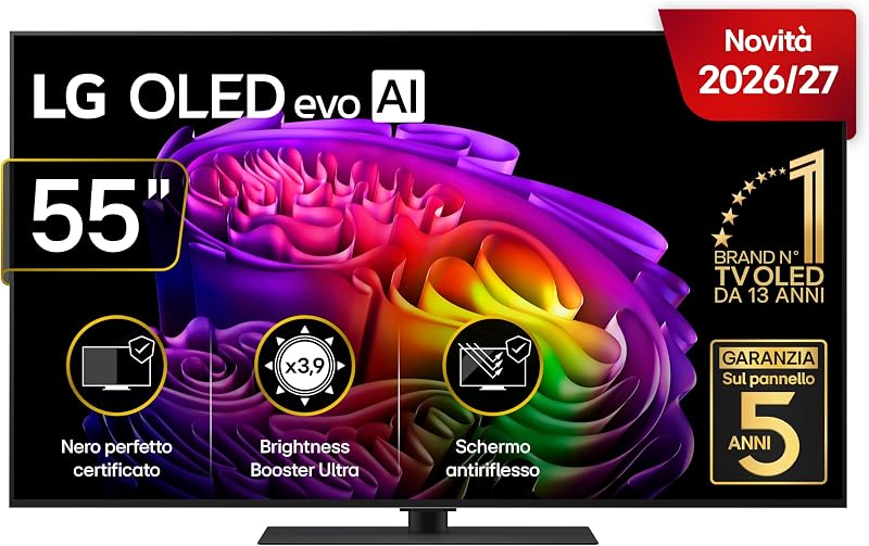 LG OLED evo G6S 55″ — 165Hz e VRR per chi gioca su console e PC