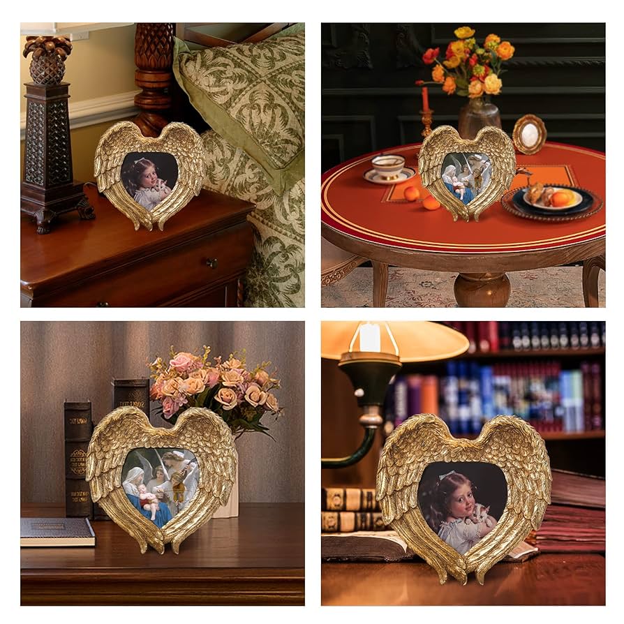 Amazon.co.jp: SWTHONY ヴィンテージ写真フレーム、4x4