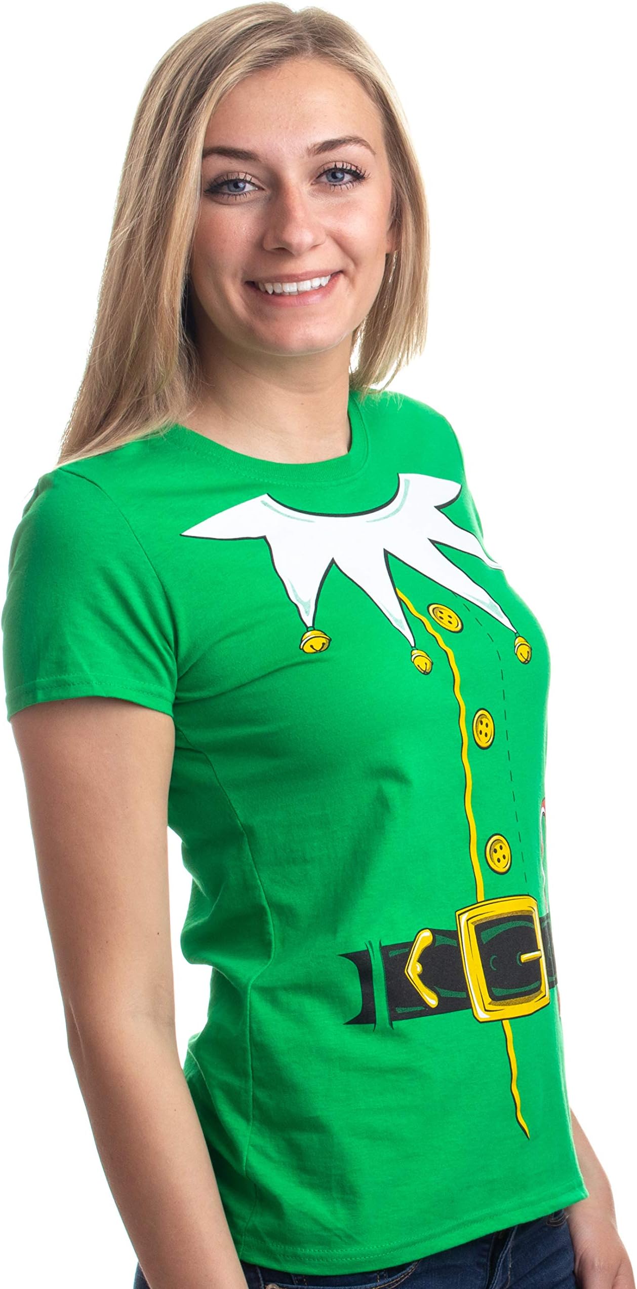 Ann Arbor T-shirt Co.Women's Holiday Costume Tee Shirt Tops, Halloween Christmas Pirate Ladies T-Shirt