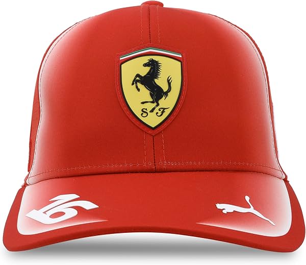 Gorra PUMA Scuderia Ferrari F1 2026 Colección Charles Leclerc
