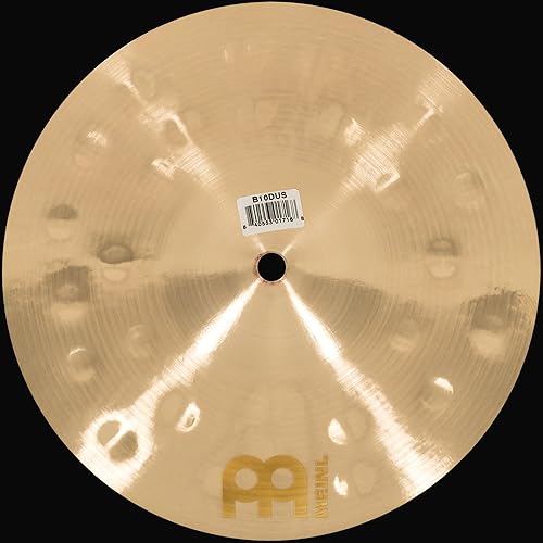 Miniatura 2 de Meinl Cymbals Byzance - Doble chapoteo de 10 pulgadas, fabricado en Turquía, bronce B20 martillado a mano, 2 años de garantía, B10DUS, pulgadas
