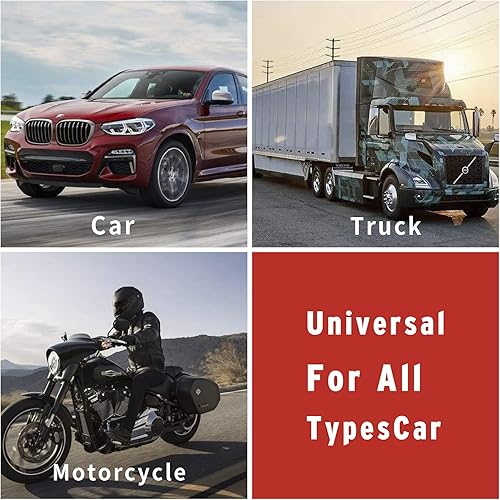 Miniatura 4 de UYYE Enchufe para encendedor de cigarrillos, enchufe de aluminio a prueba de polvo, botón de misil de fuego, accesorios para el interior del