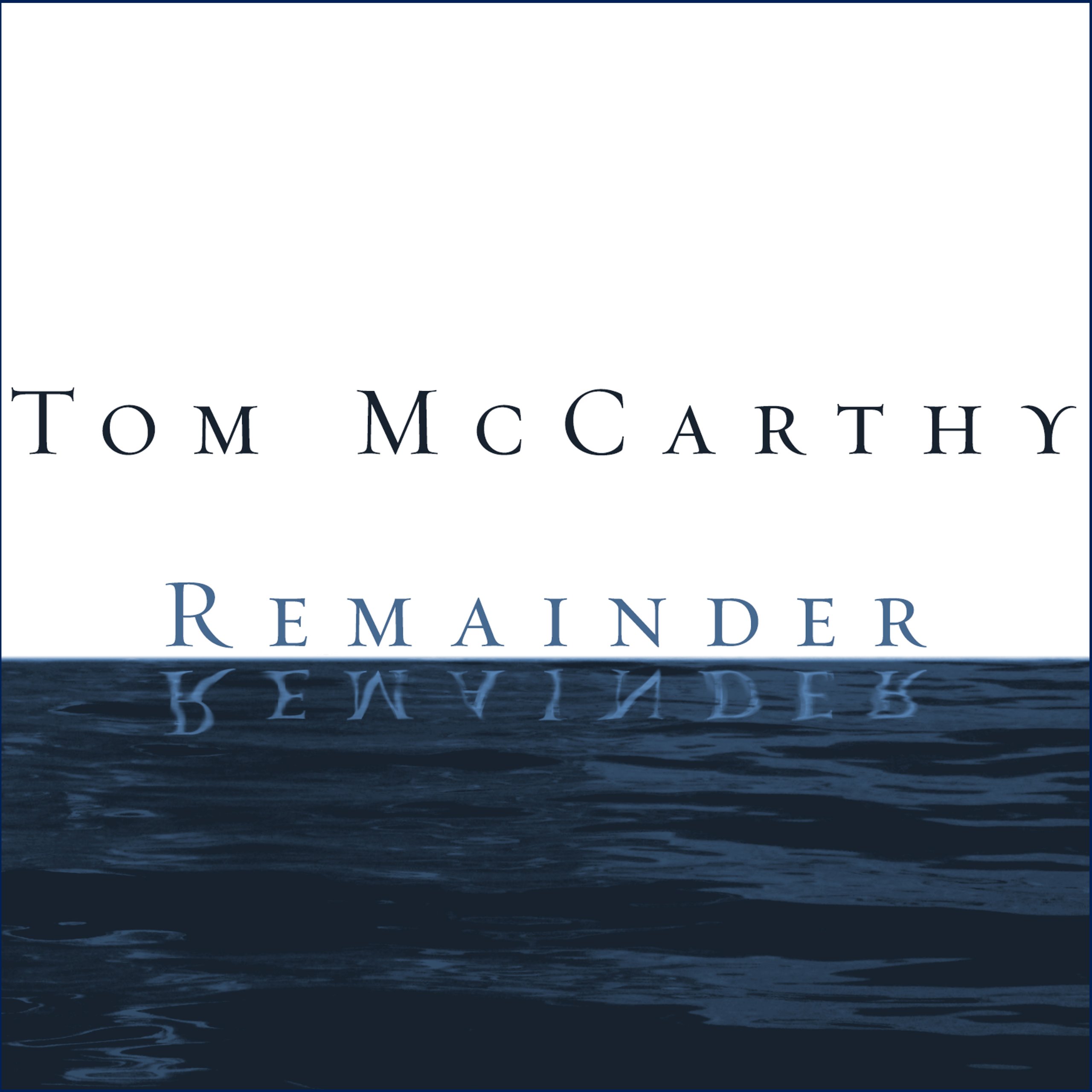 Cover art for Remainder