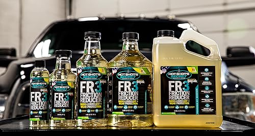 Miniatura 8 de Hot Shot's Secret Reductor de fricción FR3 64oz. Aditivo de aceite sintético Protege el motor y mejora el rendimiento, modificador de fricción para