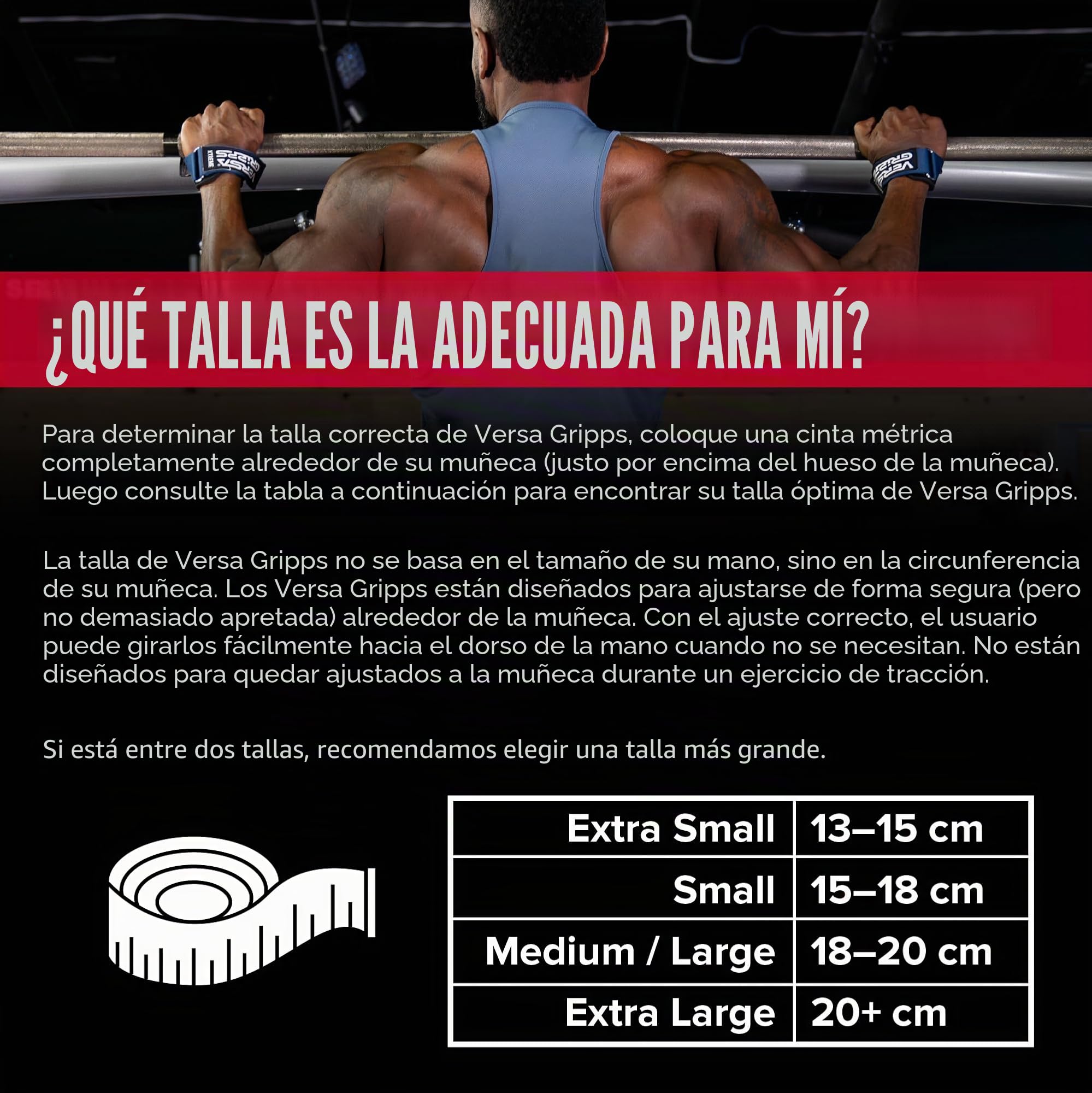VERSA GRIPPS® XTREME - Correas de muñeca patentadas, pequeñas, platino | Construcción más resistente, doble costura, arco en forma de U, patentado, hecho a mano en los Estados Unidos