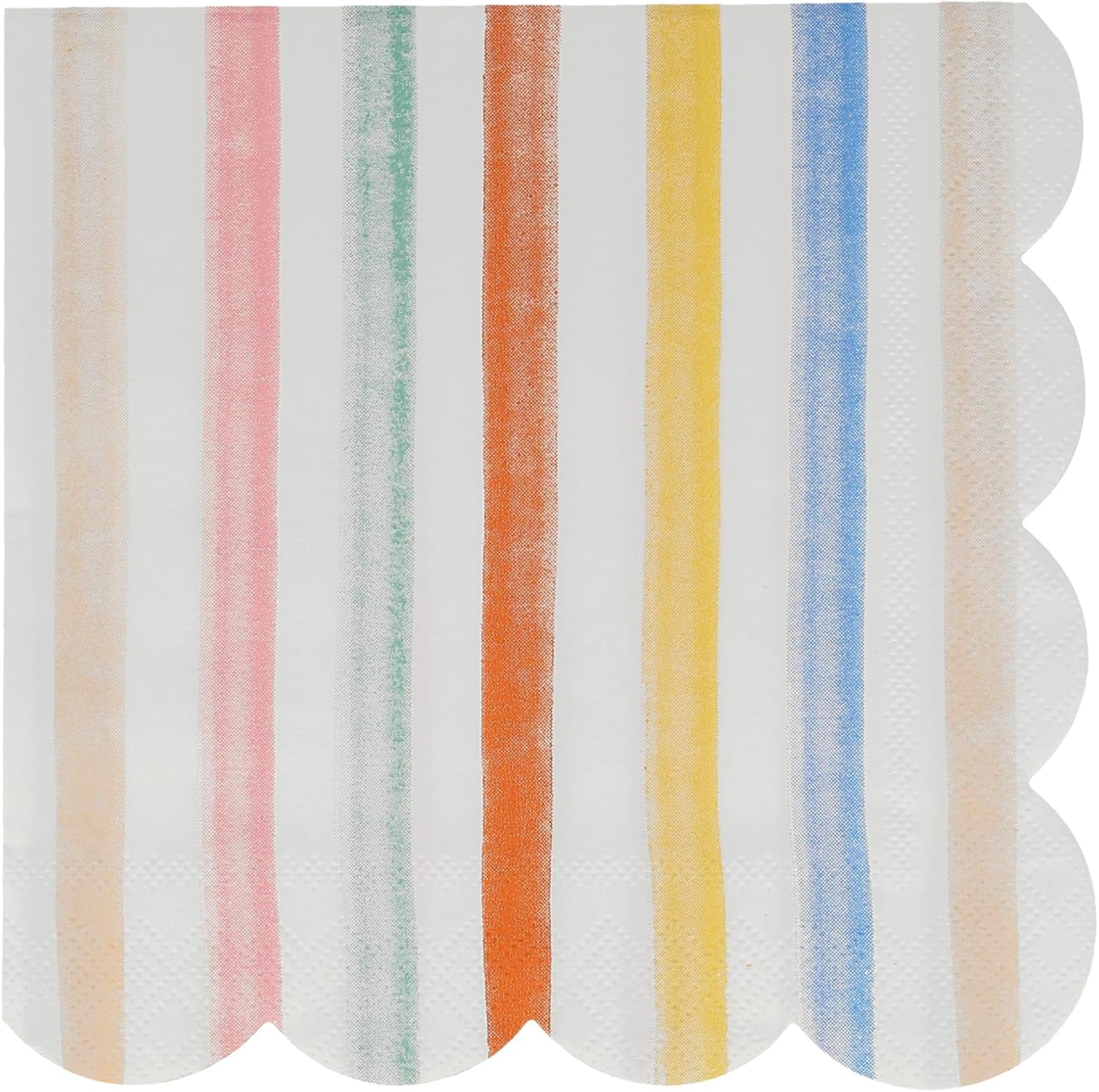 Meri Meri Colourful Pattern Napkins (Pack of 16), Disposable Paper Napkis, Thick & Sturdy 3-Ply Paper