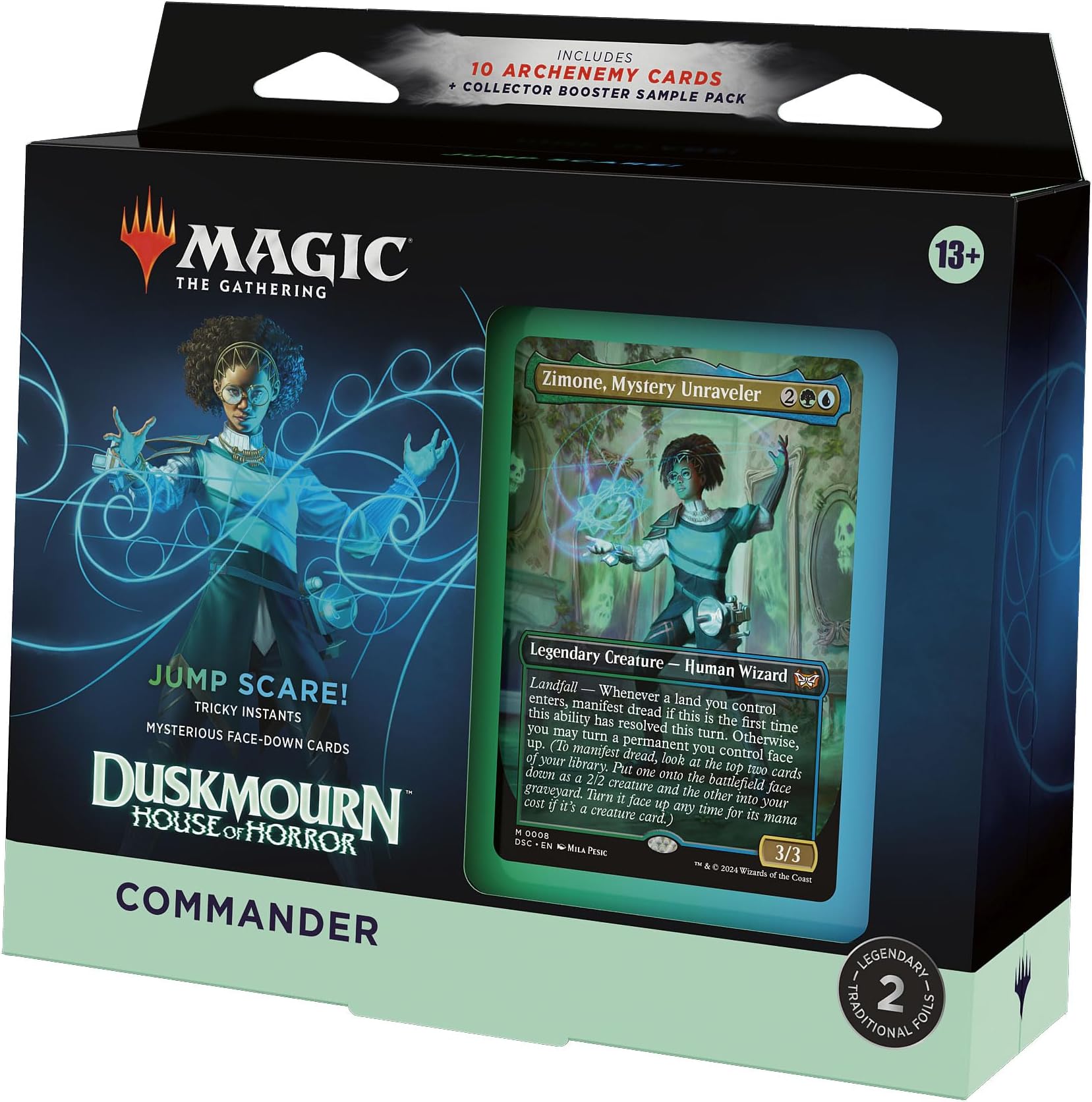 Magic The Gathering Duskmourn: House of Horror Commander Deck - Jump Scare! Commander Deck - Jump Scare!