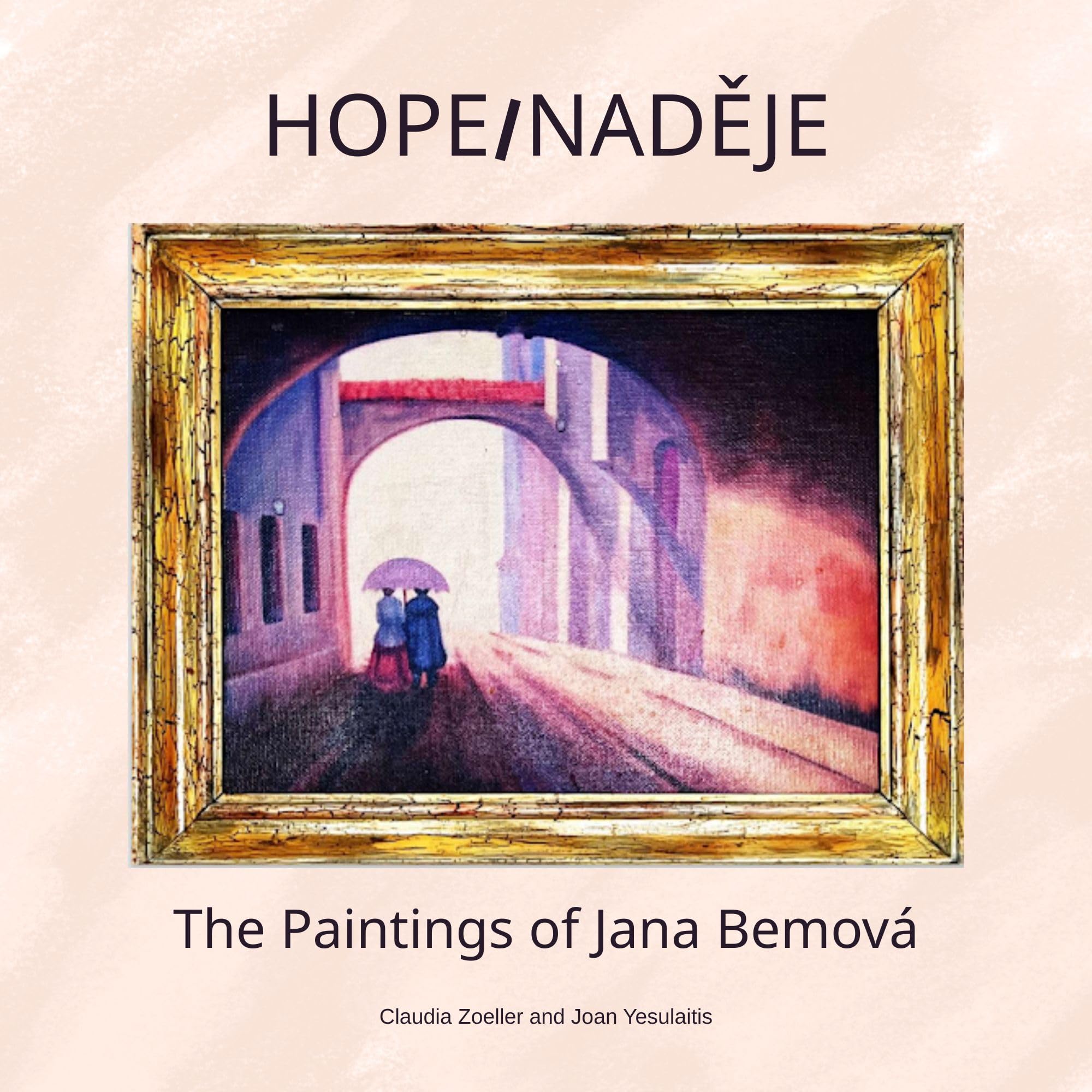 Jana Bemová œuvre HOPE NADEJE idée cadeau originale passionné d'art