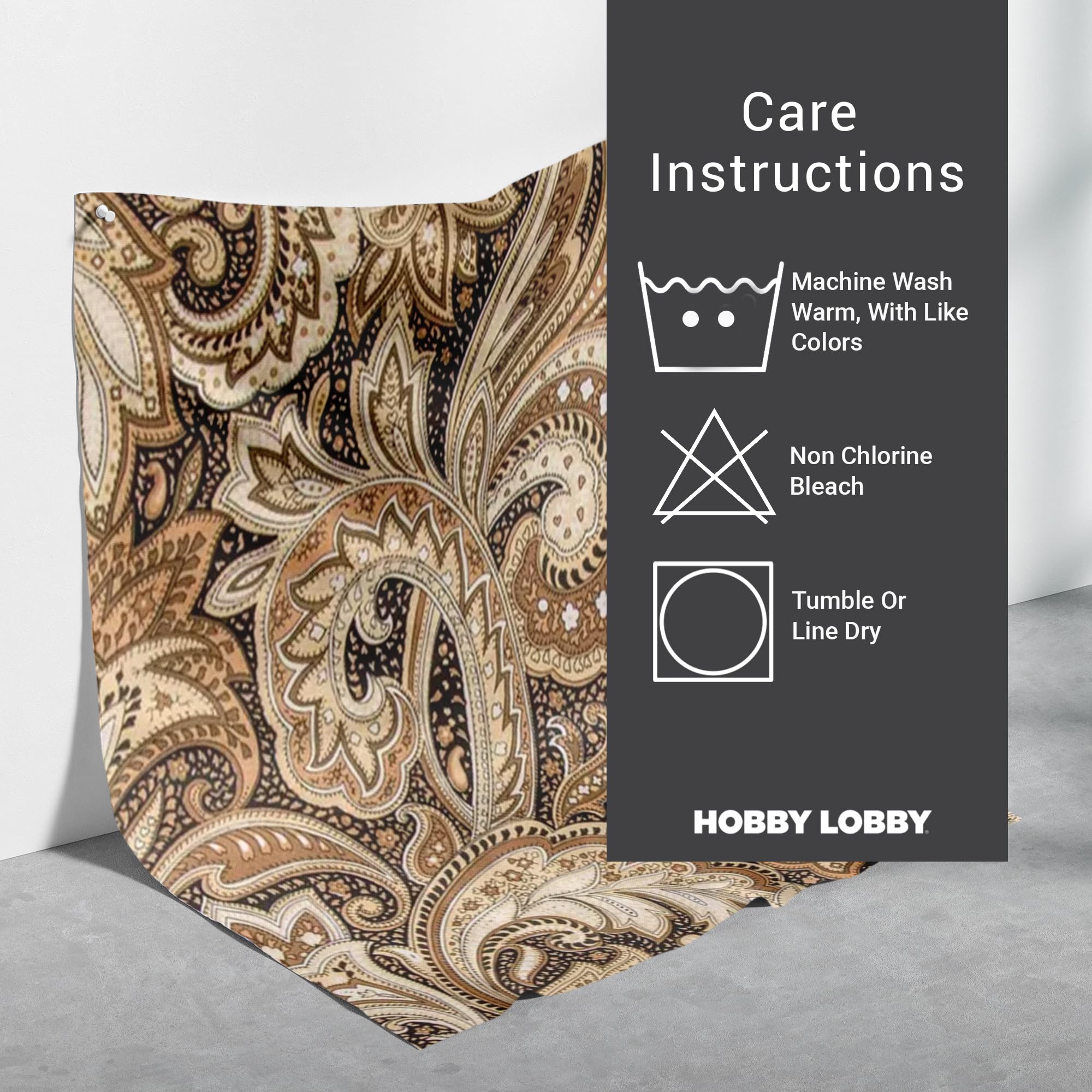 1点物⭕️お安く!◎Custom vintage fabric◎FLEX 8.5 Amazon.com: Hobby Lobby Perugina Paisley Black & Khaki Cotton