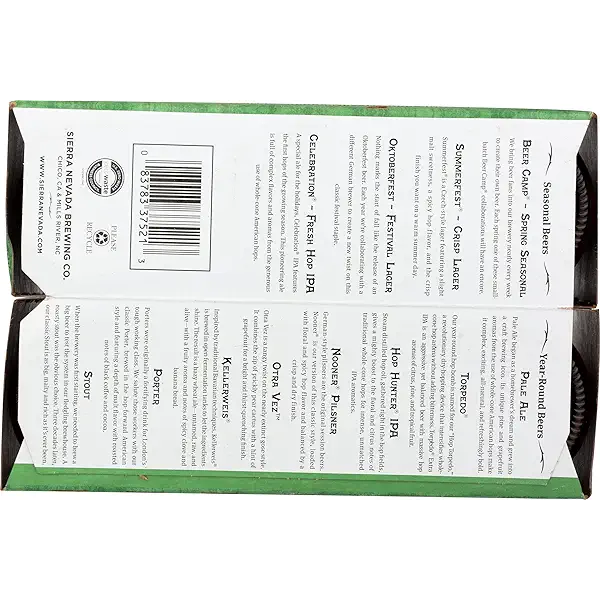 SIERRA NEVADA Pale Ale 6pk, 12 FZ 7