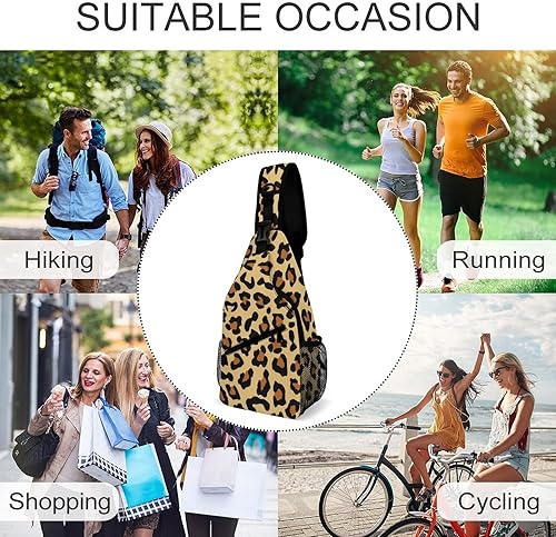 Miniatura 6 de IMPCOKRU Mochila cruzada para hombres y mujeres, mochila de hombro ligera para deportes casuales, viajes, senderismo., camuflaje (Camouflage