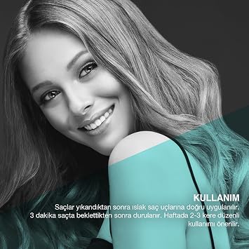Bioxcin Keratin & Argan Repair Hair Care Mask 225 ml – Moisturizing and Repairing Care for Worn Hair