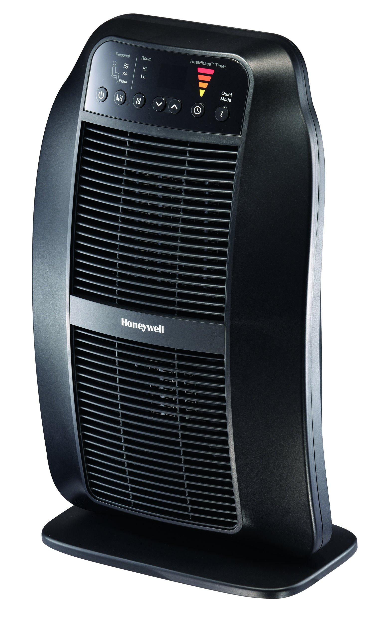 HoneywellHeatGenius Ceramic Heater, Black – Easy to Use Space Heater with Multi-Directional Heating, Digital Controls and Programmable Thermostat