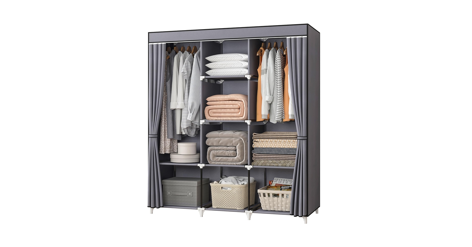 Choco closet◎　0724 Easy Track 4-ft to 8-ft W x 6-ft H Truffle Solid Shelving