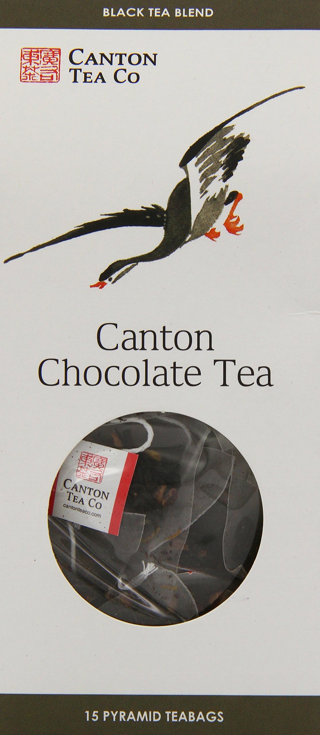 Canton Tea Canton Chocolate Tea Pyramid Teabags (Pack of 15)