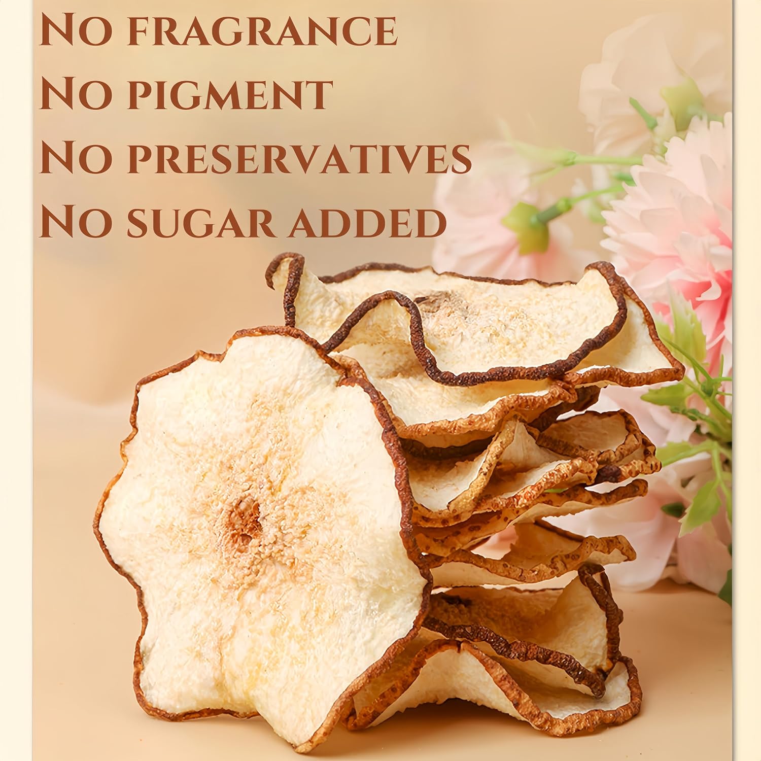 Dehydrated Soft Dried Pear Slices, Unsweetened & All Natural - Pure Fruit Snack in Resealable Jar for Lunch Box, On-the-Go | Active Lifestyles, Vegan & Gluten-Free (8.8oz) - Image 5