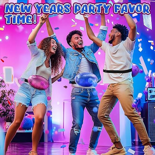 Miniatura 5 de Juego de 3 bolas de Navidad agitadas para niños y adultos, juegos de cumpleaños al aire libre en interiores y exteriores, juguete con 60 bolas,