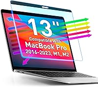 Vista 24 de VINTEZ Protector de pantalla de luz azul para monitor de computadora y portátil de 14 pulgadas, película de bloqueo de luz azul anti-UV para PC