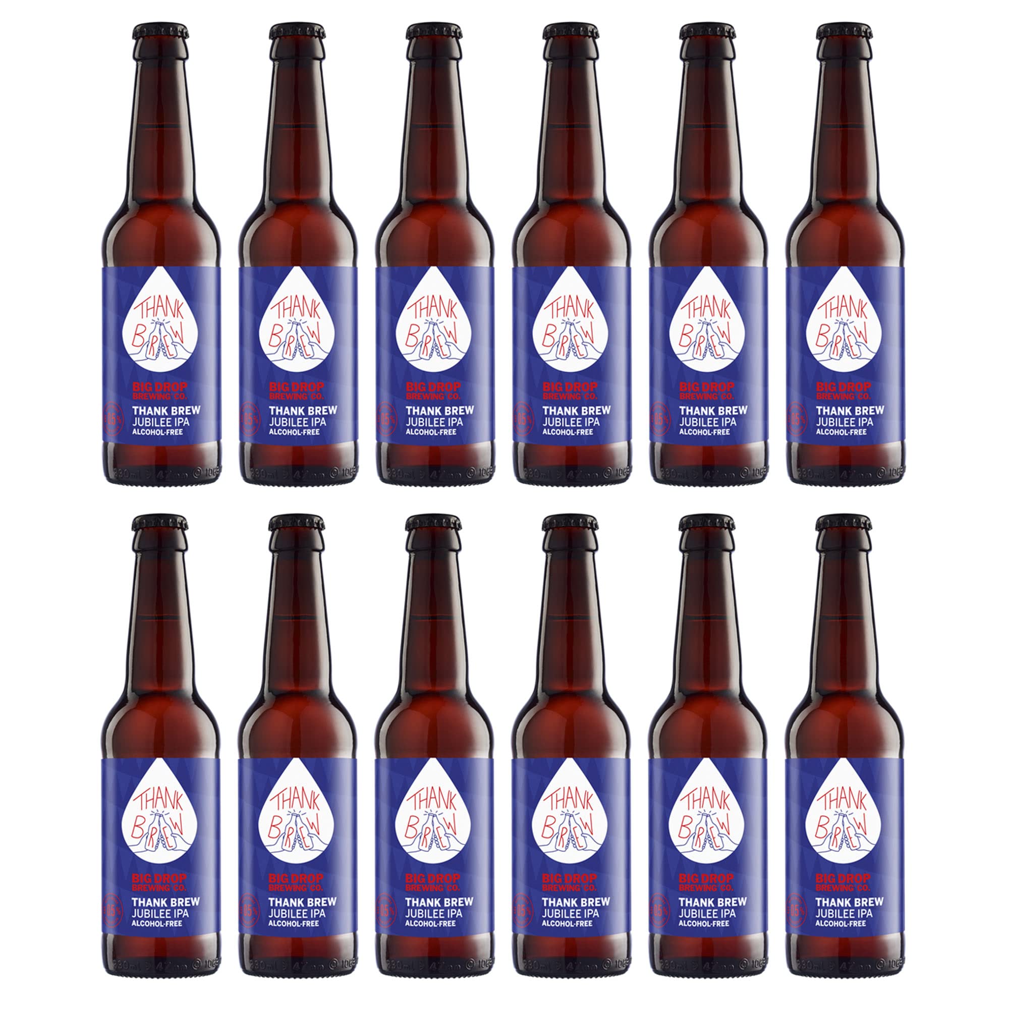 Buy Big Drop Brewing Thank Brew IPA, Naturally Brewed Alcohol Free IPA