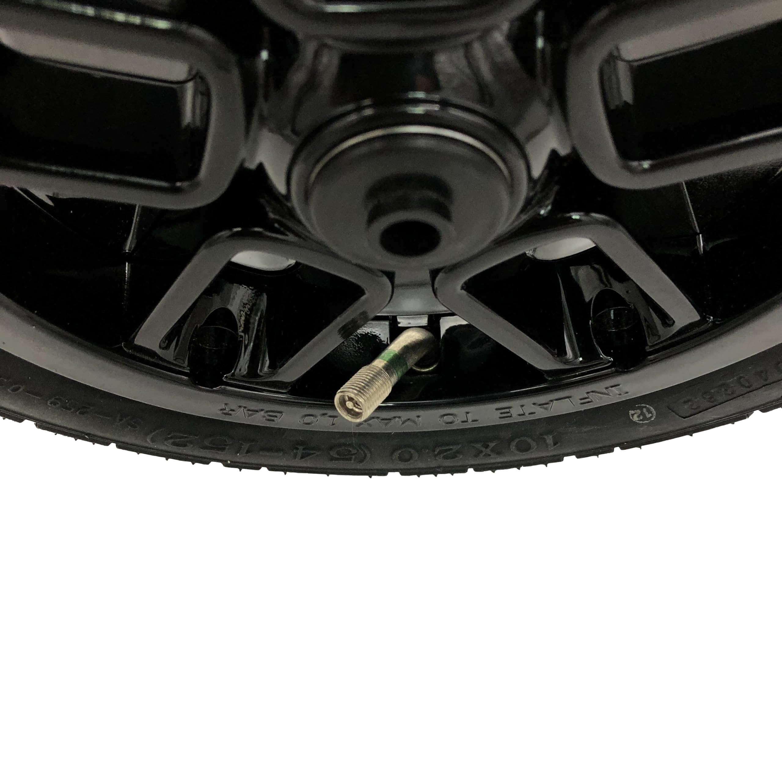 10x2 54-152 Camera d'aria passeggino 10" 10x2/2.125 con valvola 45° +2 leve | Pack 2 | per pneumatici 10x2 (54-152)