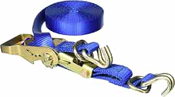 【AAKE】STRAP DOT KARA T Amazon.com: Tie Down 1.5 inch x 8 ft Blue Heavy Duty Ratchet